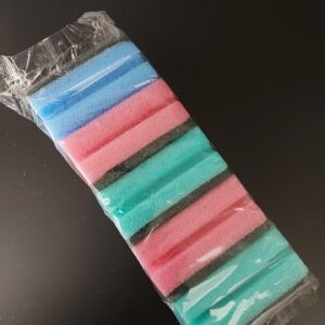 Houbička tvarovaná na nádobí velká 8,5x6,5x4 cm (5 ks)