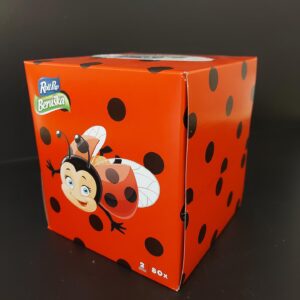 Papírové kapesníčky 2-vrstvé BERUŠKA v krabičce (80 ks)