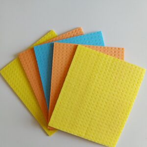 Utěrky houbové mix barev 18x15 cm (5 ks)