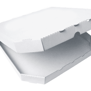 PIZZA krabice 36x36x4 cm bílá bez potisku (100 ks)