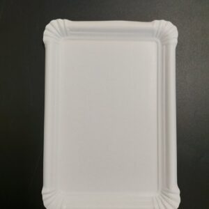 Tácek papírový bílý č. 5, 16x23 cm (100 ks)