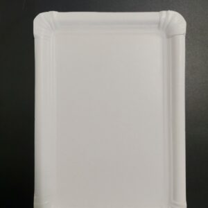 Tácek papírový bílý č. 6, 18x26 cm (100 ks)