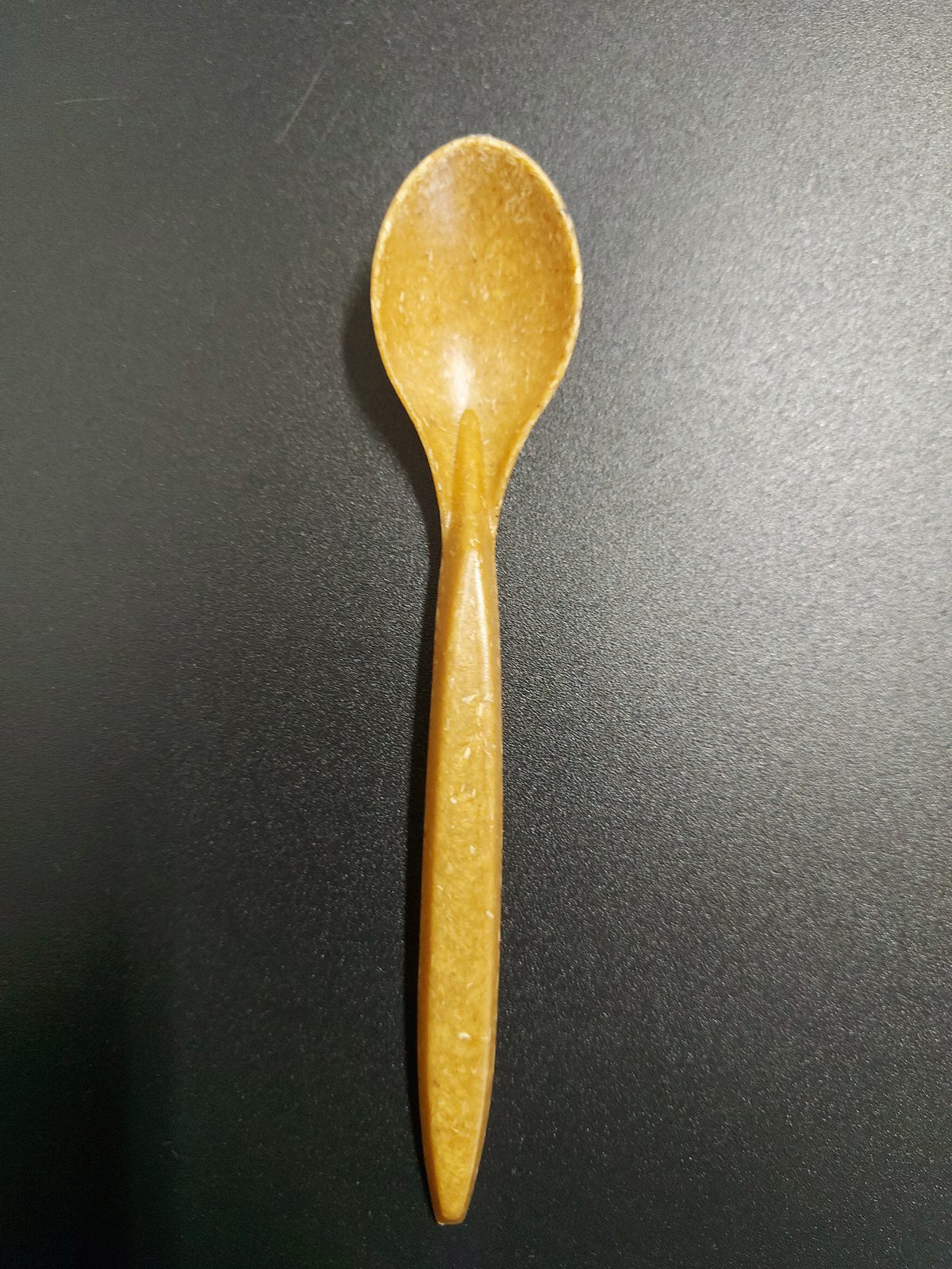 Lžička eko kompozit dřevo/plast WPC 13,5 cm (100 ks)