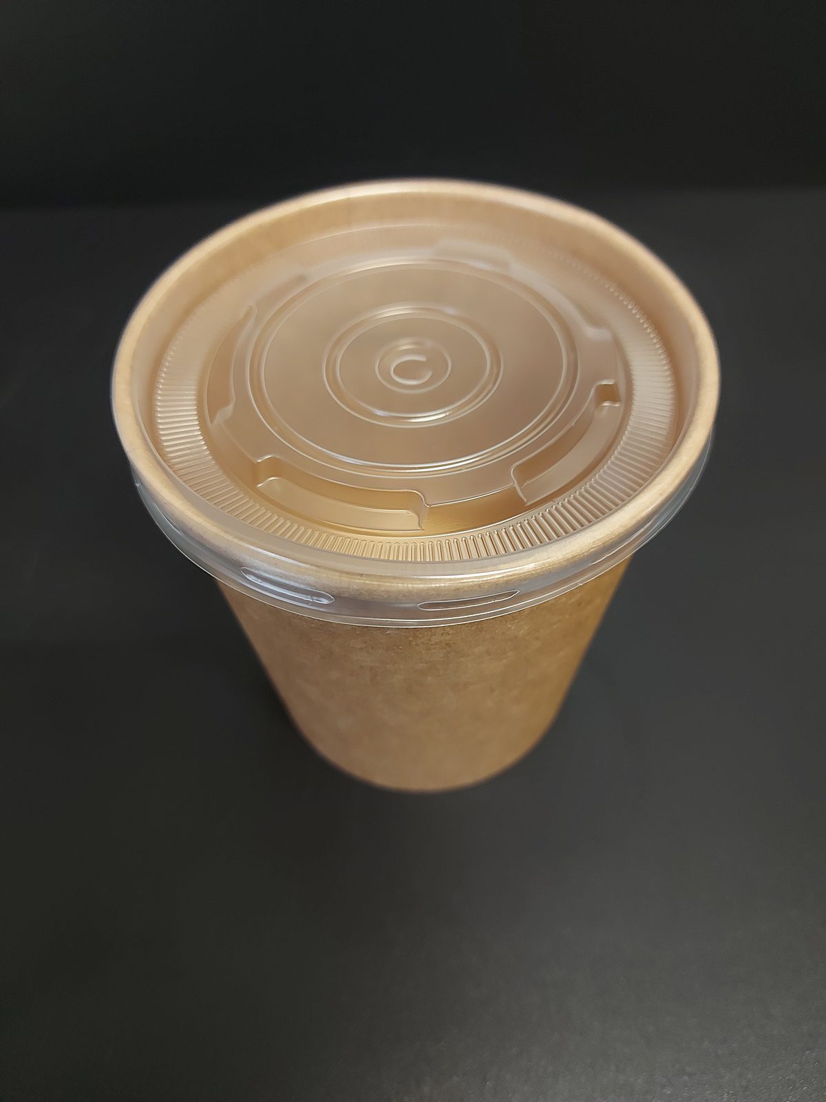 Víčko plastové na polévkovou misku kraft 400 ml, transparentní (50 ks) - Obrázek 4