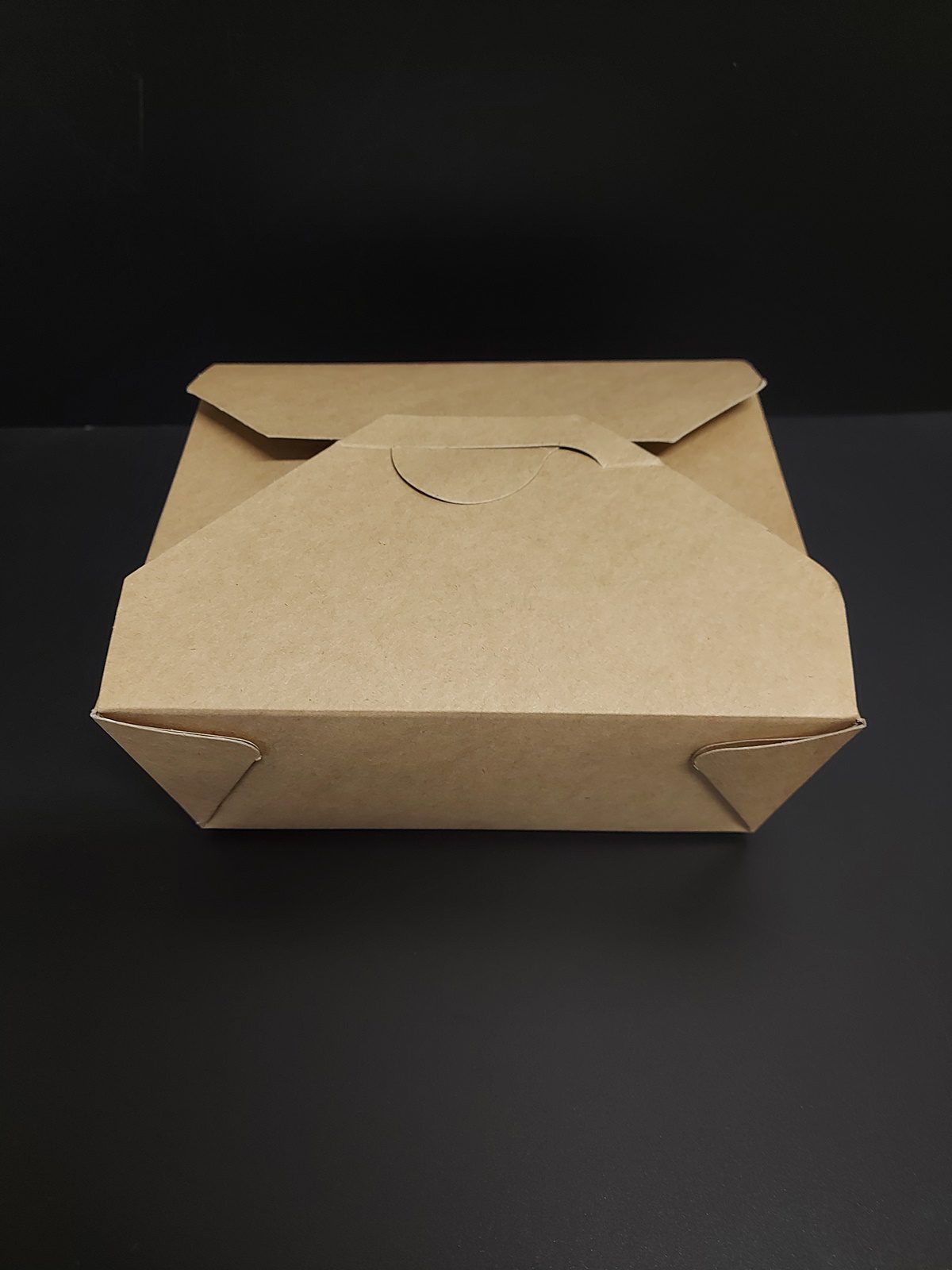 Box na jídlo s chlopněmi KRAFT 2000 ml (50 ks)