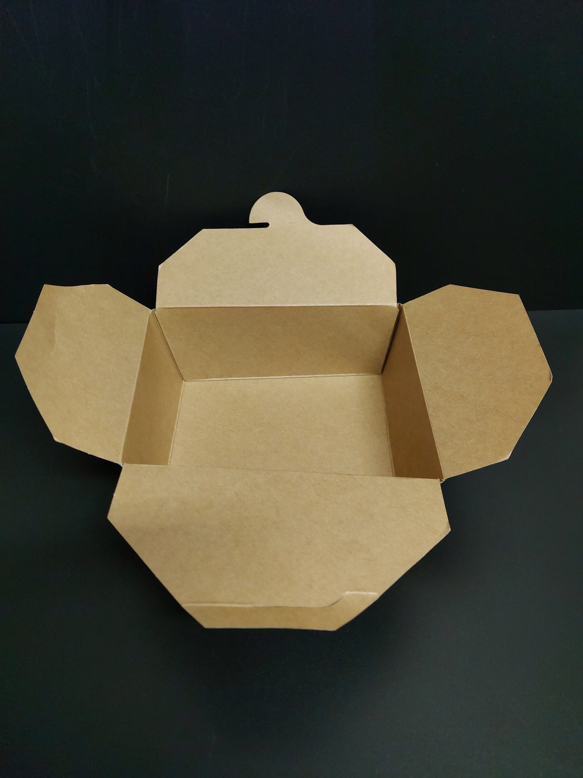 Box na jídlo s chlopněmi KRAFT 2000 ml (50 ks) - Obrázek 3