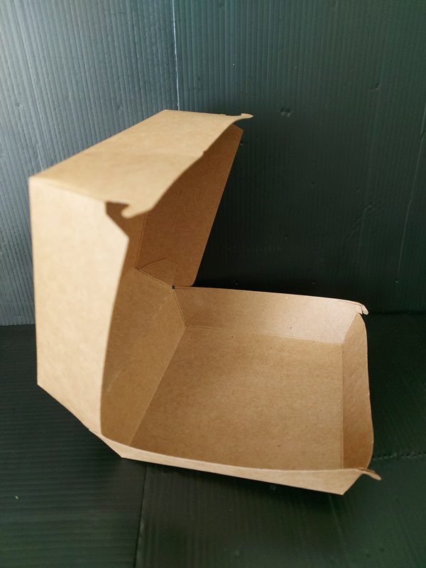 Box/krabička na hamburger KRAFT 115x115x60 mm (50 ks) - Obrázek 4