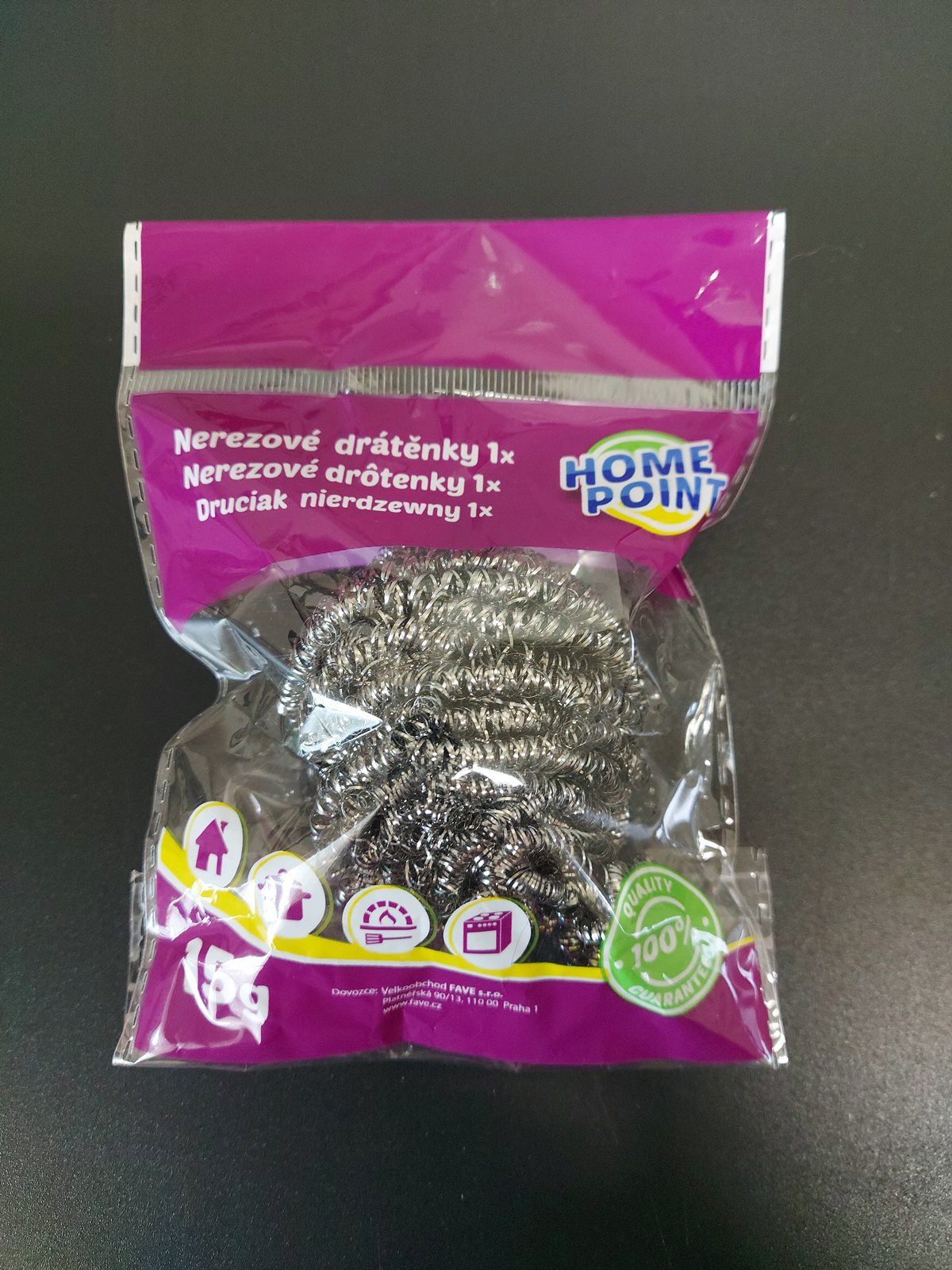 Drátěnka nerezová spirálová na nádobí 15 g - Obrázek 2