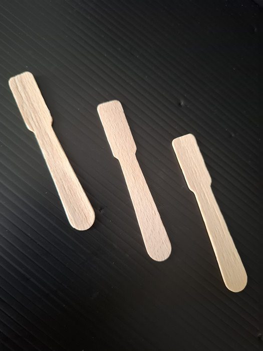 Lžička dřevěná na zmrzlinu 7,9 cm (500 ks) - Obrázek 2