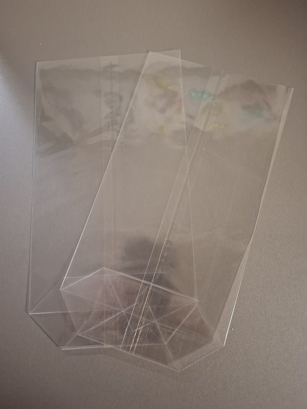 Sáček celofánový 17x32 cm s křížovým dnem - Obrázek 3