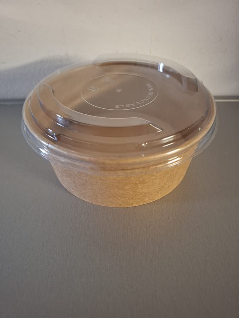 Miska Eko papírová KRAFT na salát 750 ml, průměr 150 mm (50 ks) - Obrázek 6